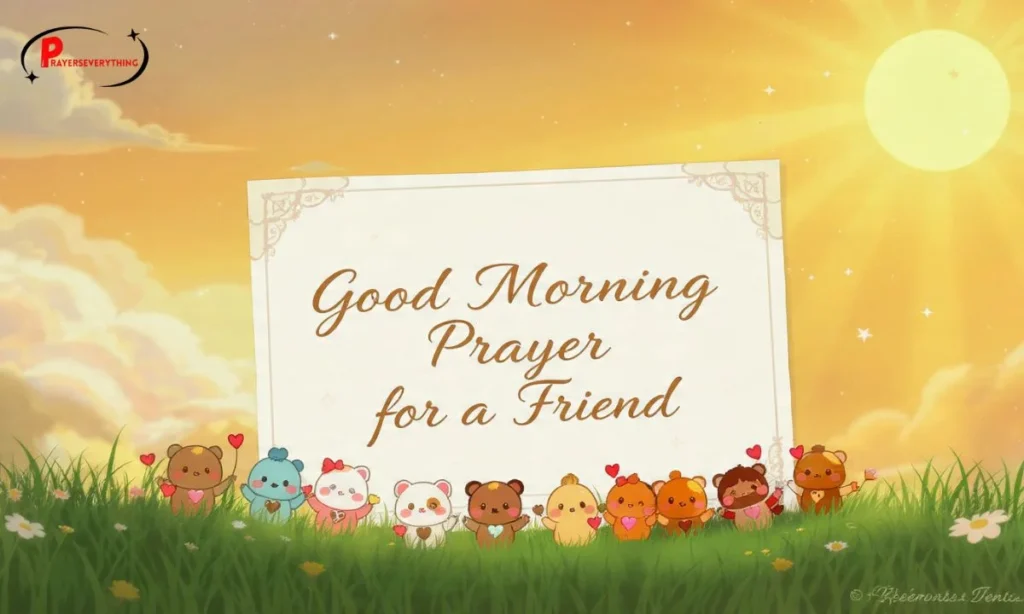 Good Morning Prayers for Healing & Comfort