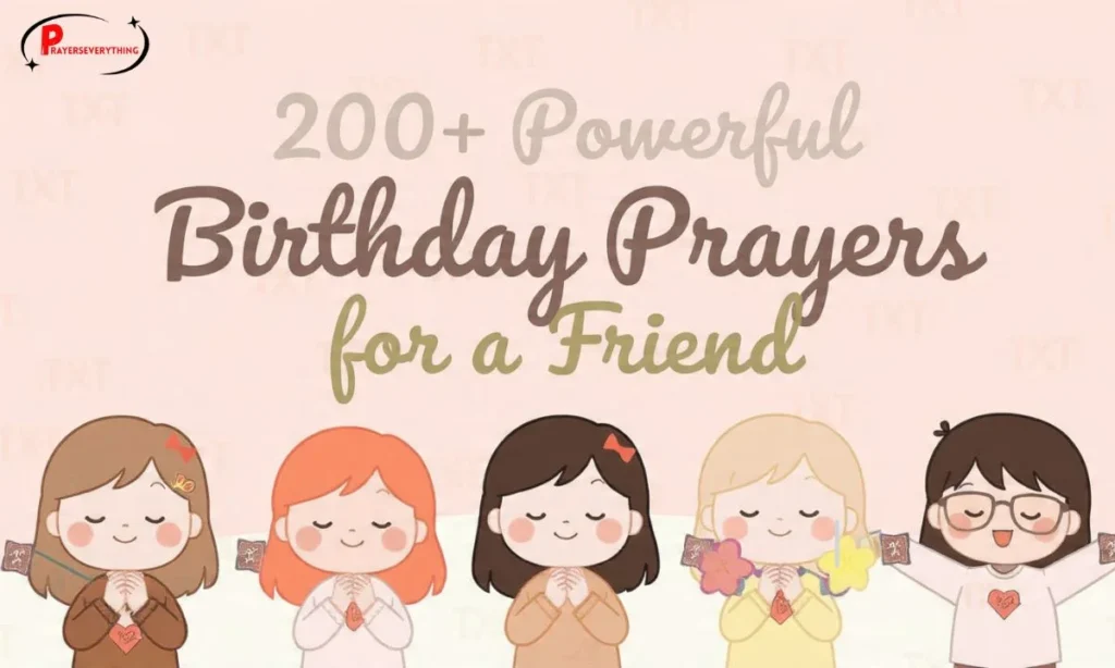 Birthday Prayers for a Friend