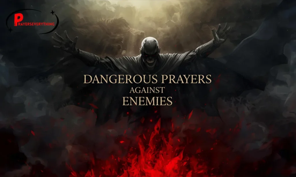 Dangerous Prayers Against Enemies with Bible Verses