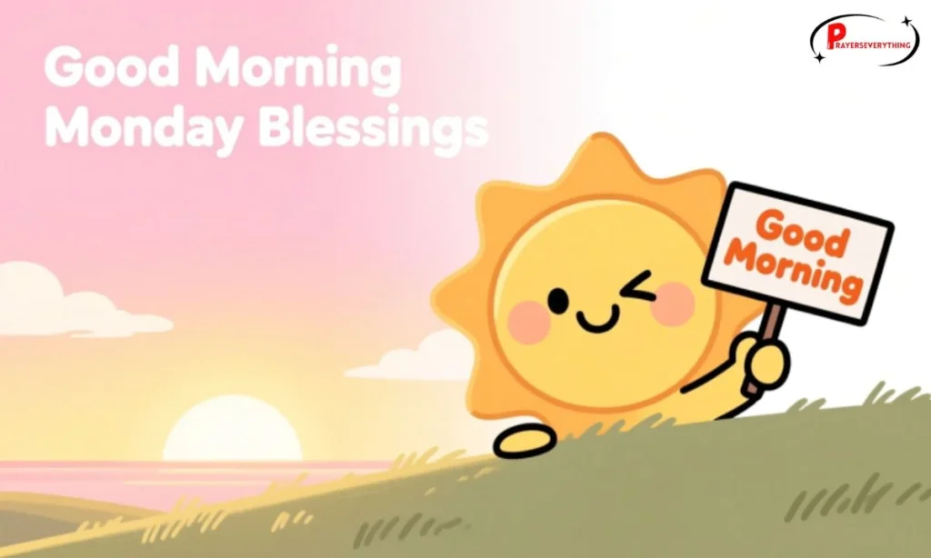 Good Morning Monday Blessings Gif