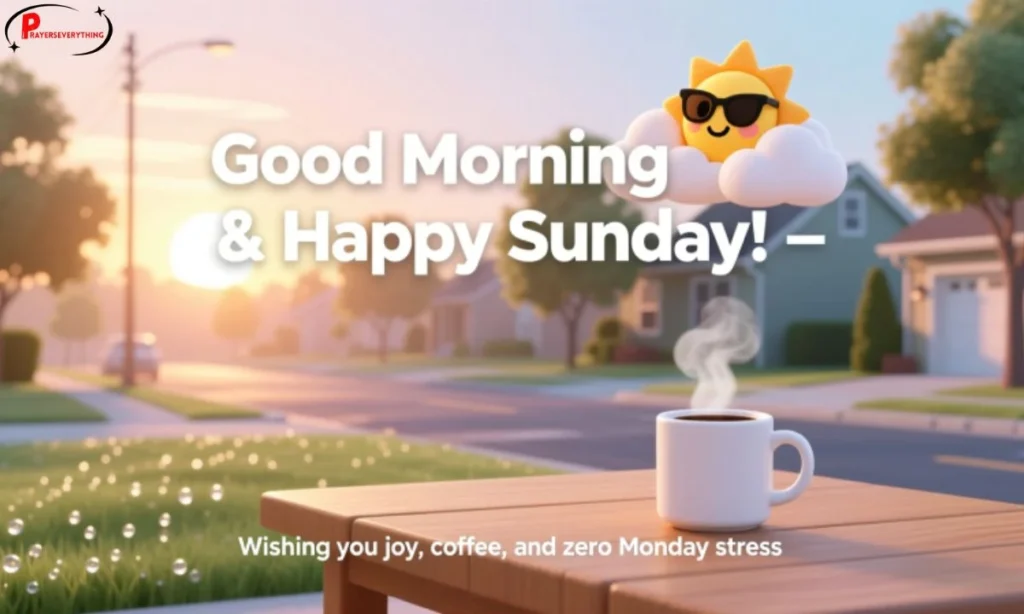 Good Morning and Happy Sunday Messages