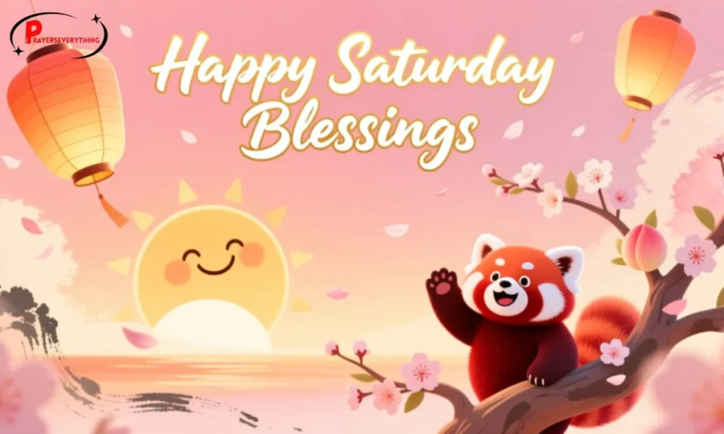 Happy Saturday Blessings