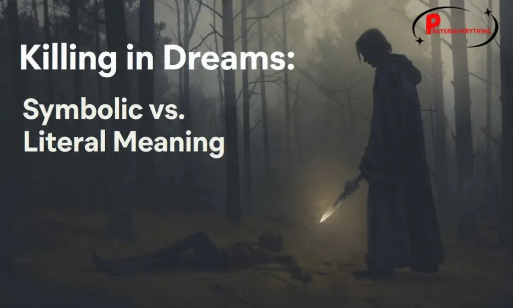 Killing in Dreams: Symbolic vs. Literal Meaning