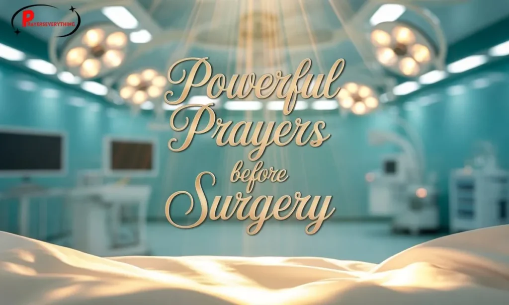 Powerful Prayers Before Surgery