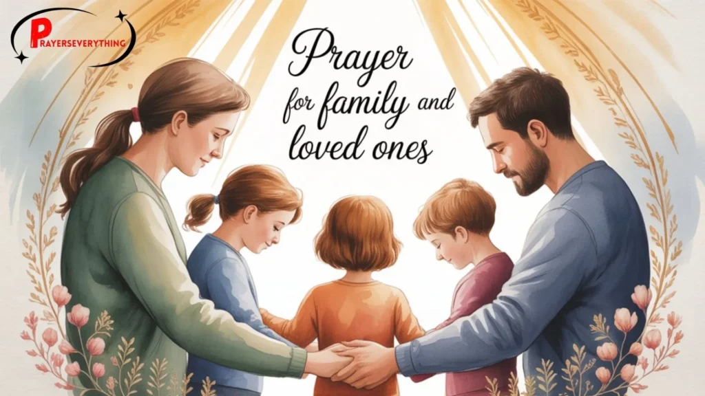 Prayer for Family and Loved Ones