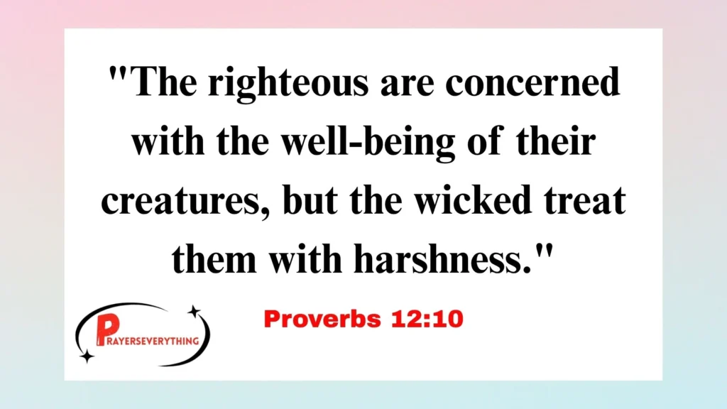 Proverbs 12:10