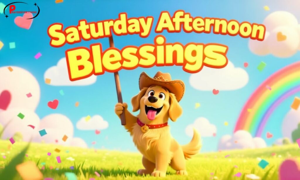 Saturday Afternoon Blessings