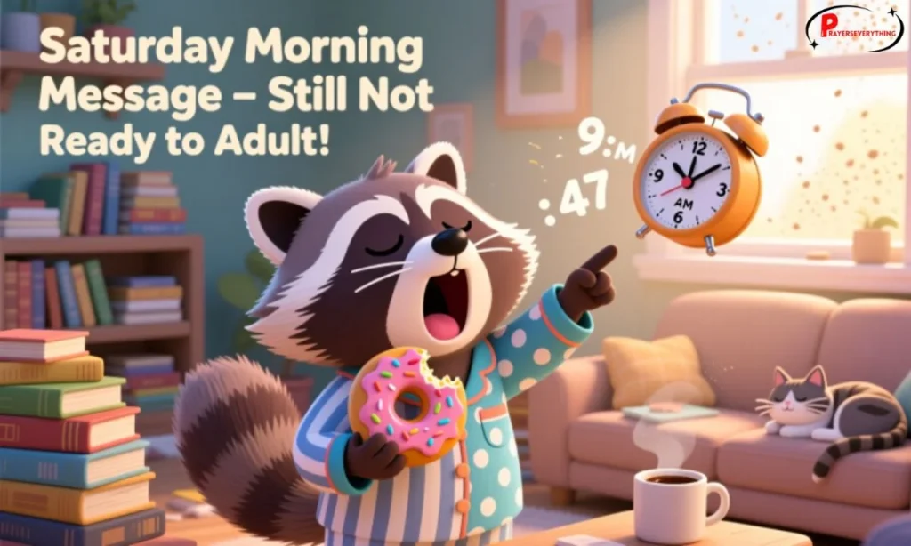 Saturday Morning Message