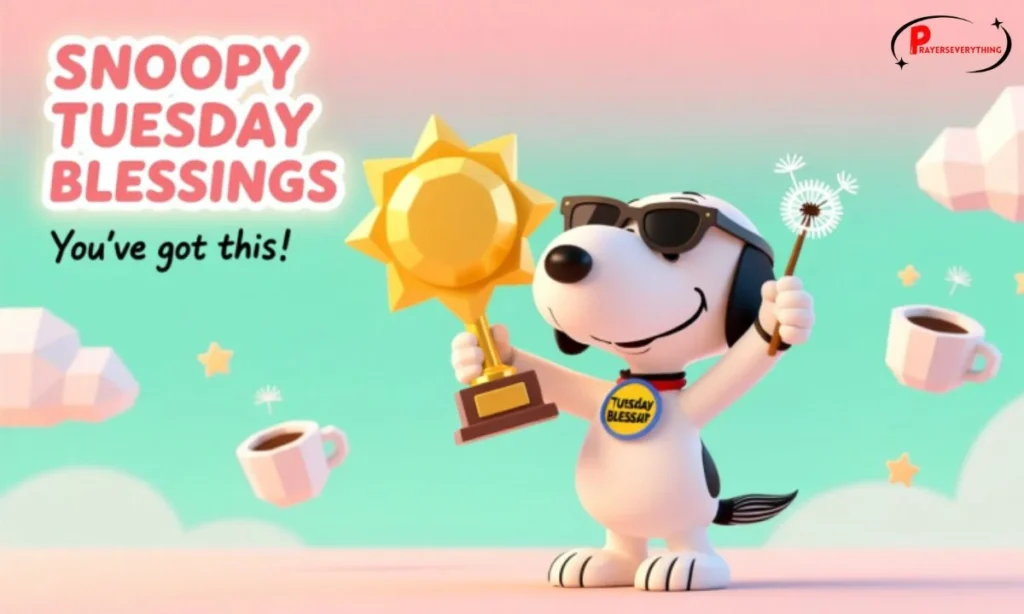 Snoopy Tuesday Blessings