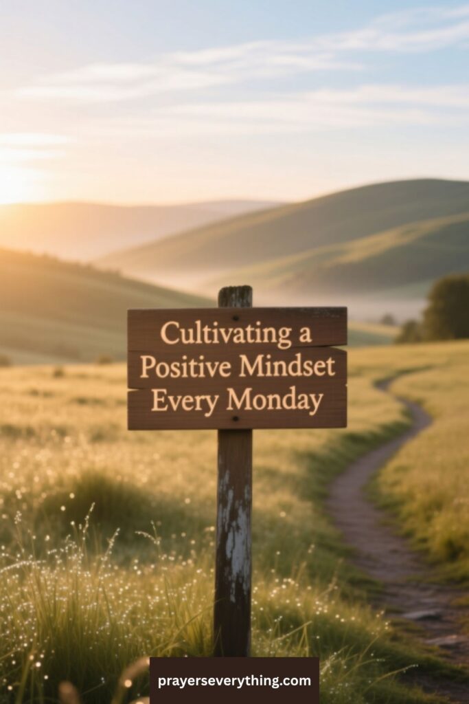 Cultivating a Positive Mindset Every Monday