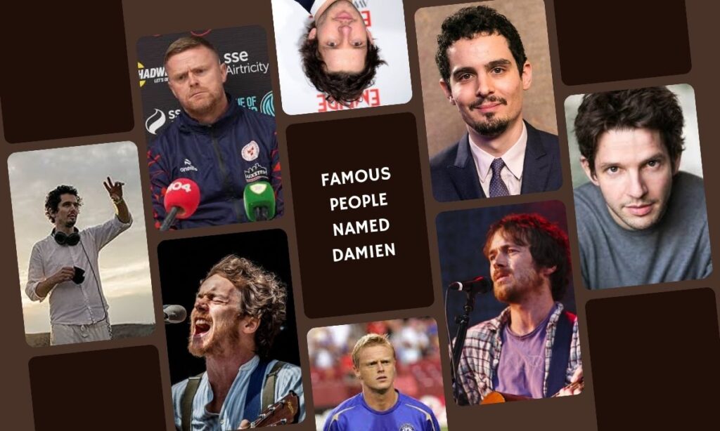 Famous People Named Damien