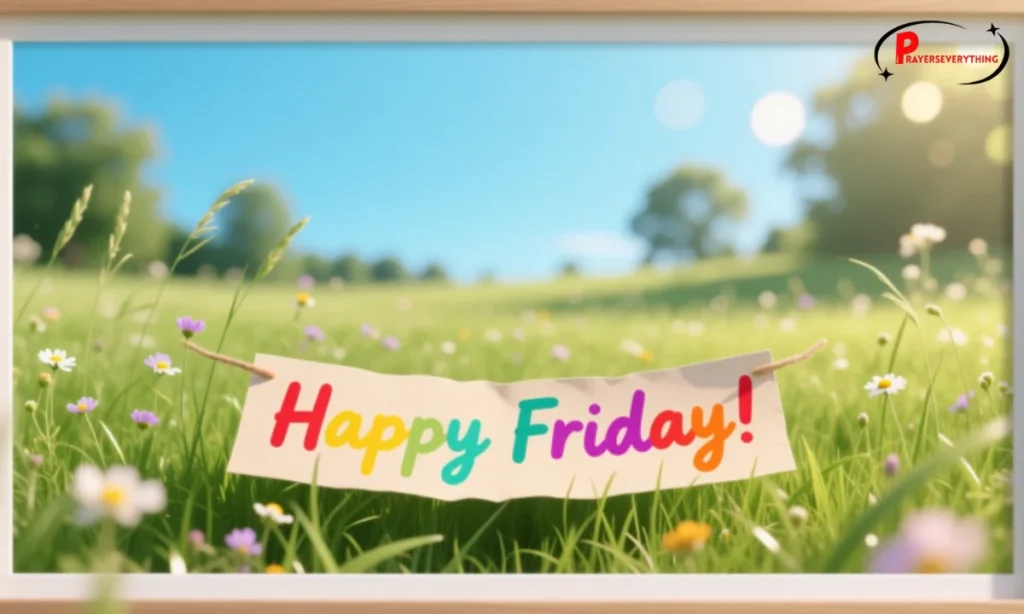 Friday Blessings and Prayers