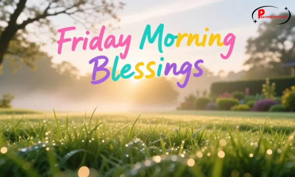 Friday Morning Blessings