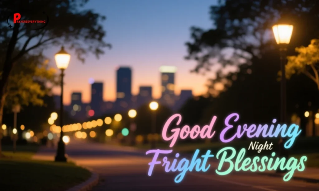 Good Evening Friday Night Blessings