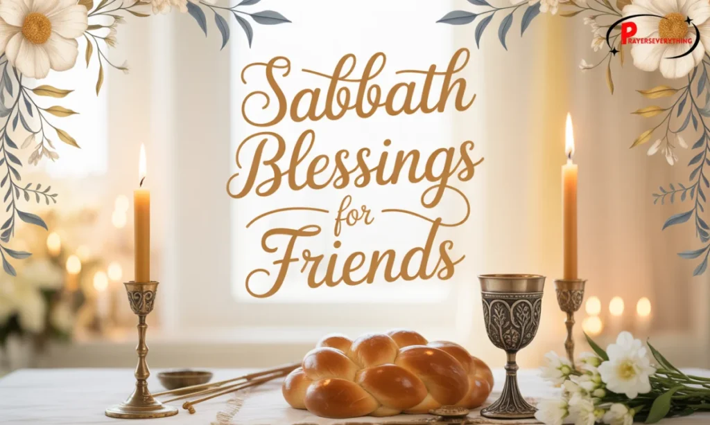 Sabbath Blessings for Friends