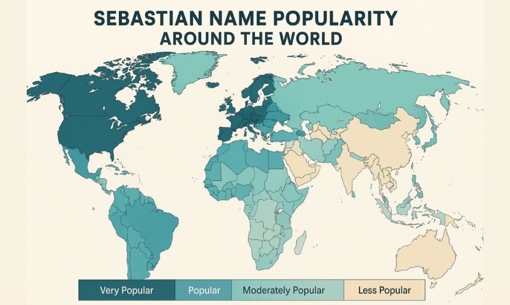 Sebastian Name Popularity Around the World