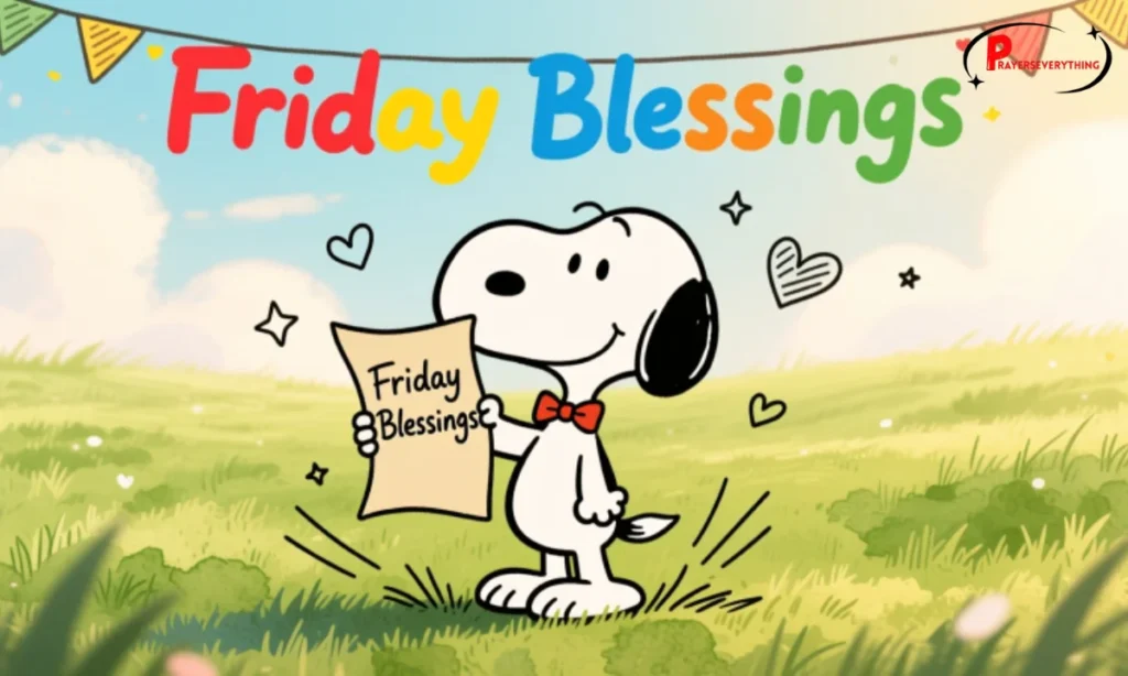 Snoopy Friday Blessings