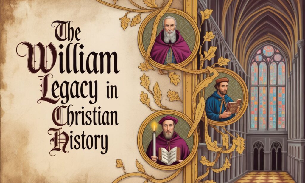The William Legacy in Christian History