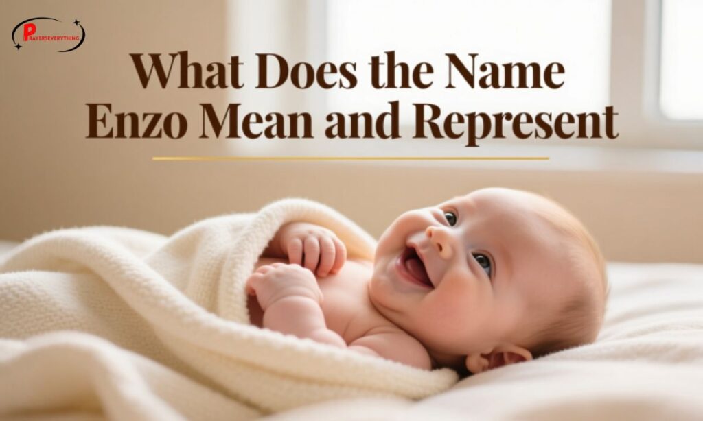 What Does the Name Enzo Mean and Represent