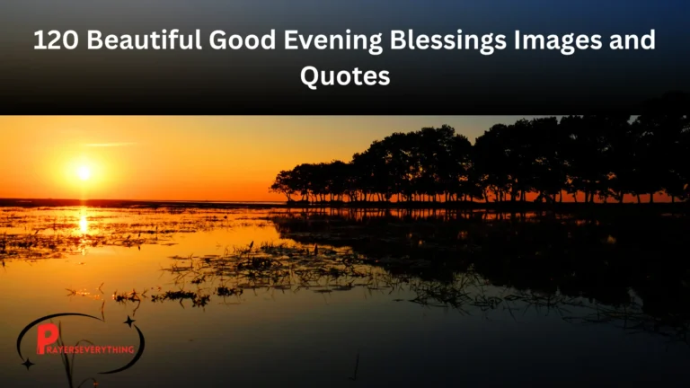 120 Beautiful Good Evening Blessings Images and Quotes