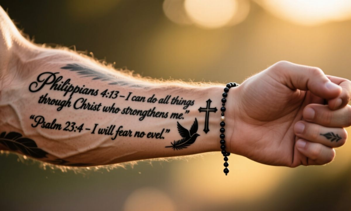 100 Amazing Bible Verse Tattoos for Men