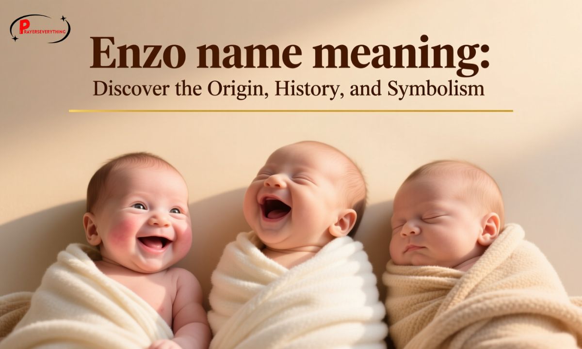Enzo name meaning: Discover the Origin, History, and Symbolism