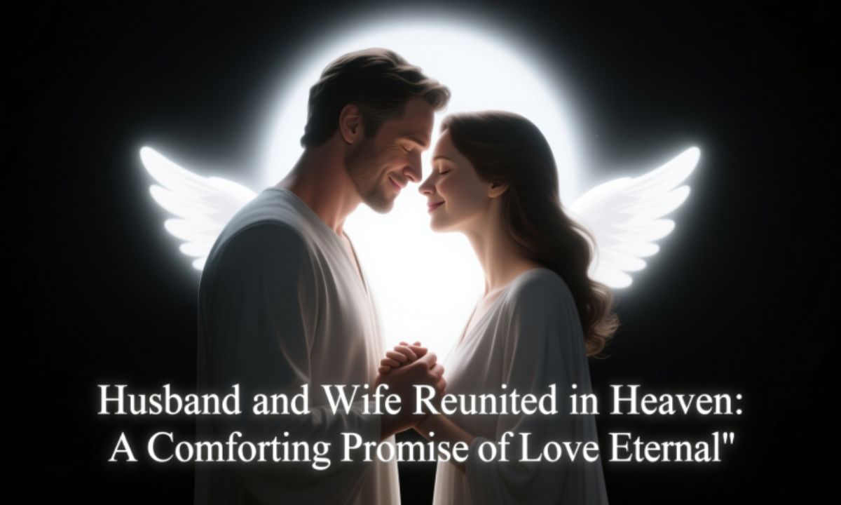 Husband and Wife Reunited in Heaven Bible Verse: A Comforting Answer