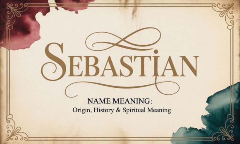 Sebastian Name Meaning: Origin, History & Spiritual Meaning