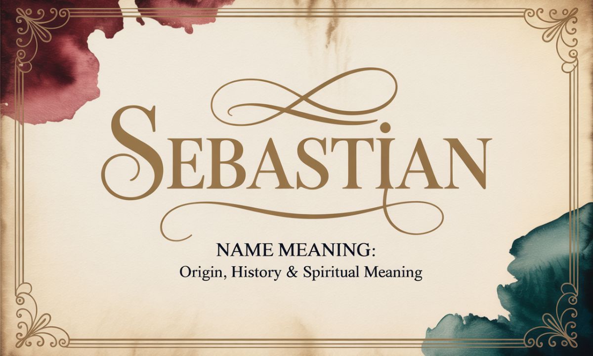 Sebastian Name Meaning: Origin, History & Spiritual Meaning