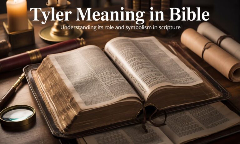 Tyler Meaning in Bible: Understanding Its Role and Symbolism in Scripture